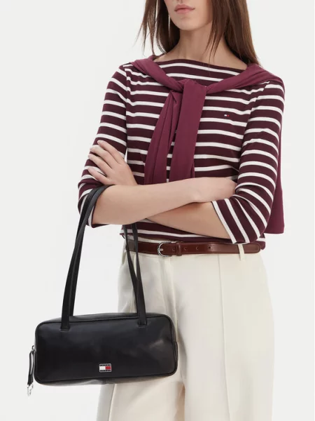 Tommy Jeans Дамска чанта Tjw City Shoulder Bag черен
