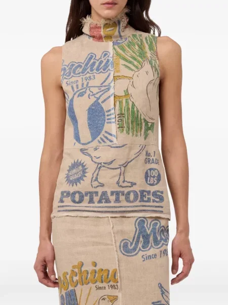 Top Moschino cu imagine