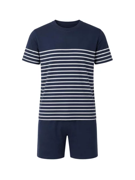Zd ZERO DEFECTS Pijama scurtă Modal Bruma bleumarin