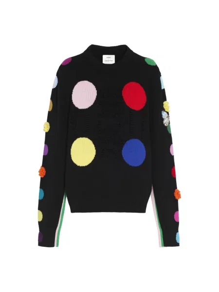 Sweter Barrie z kaszmiru czarny