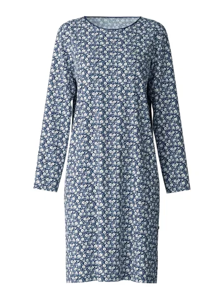 CALIDA Spalna srajca mornarska bela