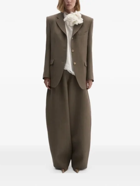 Pantaloni Magda Butrym maro