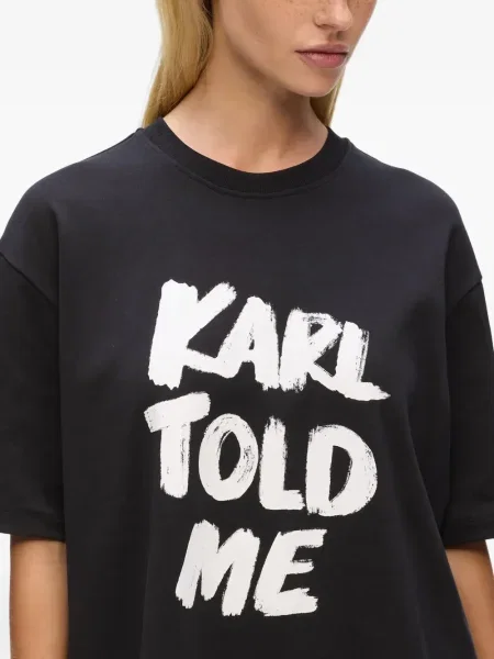 Тениска Karl Lagerfeld черно