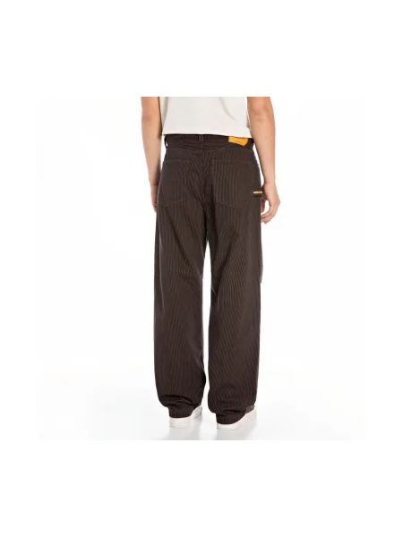 Pantaloni Replay maro