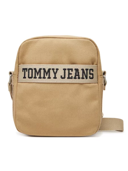 Ρετρό τσάντα Tommy Jeans μπεζ