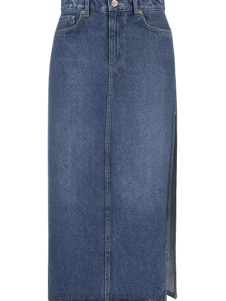 2Y Studios Fustă Grian denim albastru