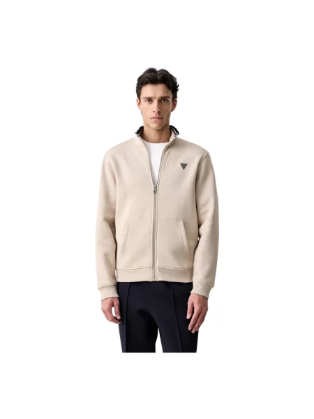 Bluza rozpinana Guess beżowa