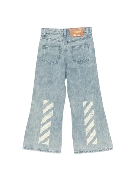 Spodnie dziecięce Off-white białe