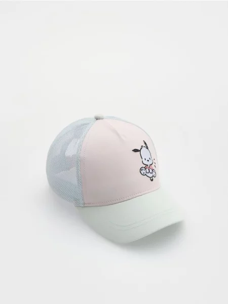 Reserved Czapka z daszkiem Hello Kitty and Friends wielobarwny