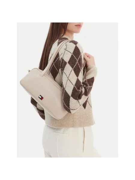 Tommy Jeans Дамска чанта Tjw City Shoulder Bag бежов