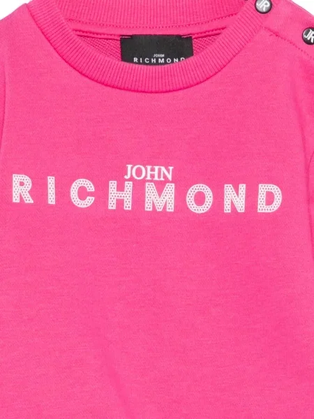 Sweter dziecięcy John Richmond różowy