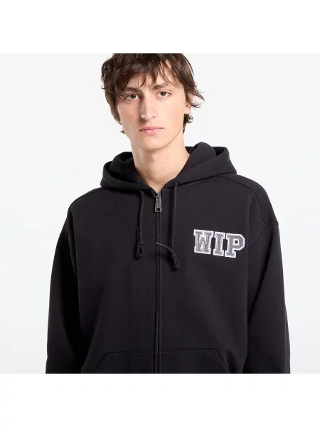 Bluza z kapturem Carhartt Wip z kapturem z kamieniami czarna