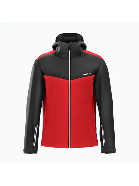 Мъжко скиорско яке HEAD Shape black/red черно