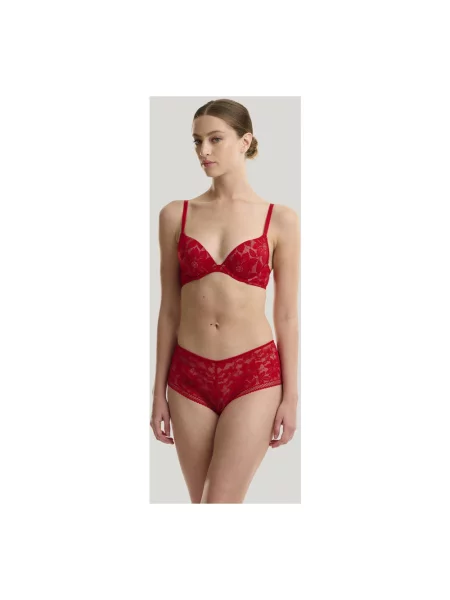 Slipy Wolford czerwone