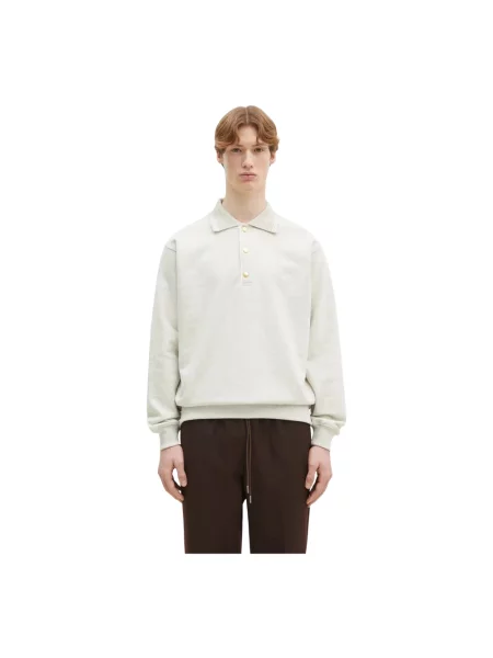 Drôle de Monsieur bluza Le Polo Drule melanżowa szary