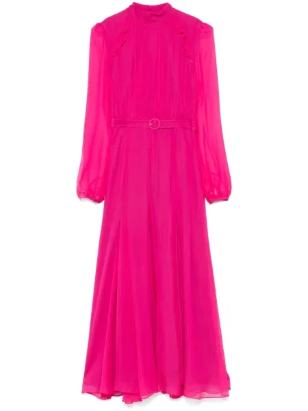 Rochie maxi Saloni de costum roz