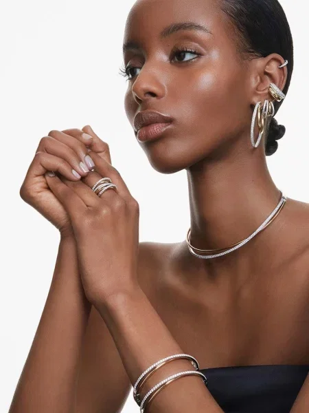 Swarovski Karkötő Hyperbola arany ezüst