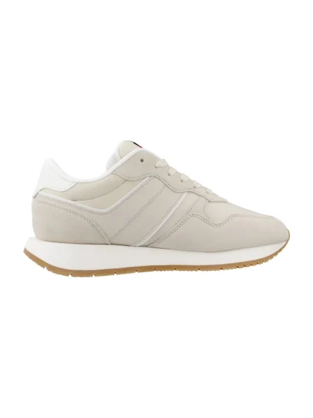 Pantofi Tommy Jeans retro bej