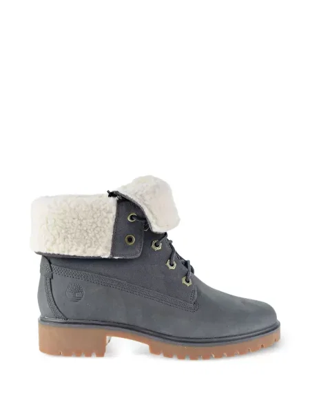 Botine Timberland din fleece gri