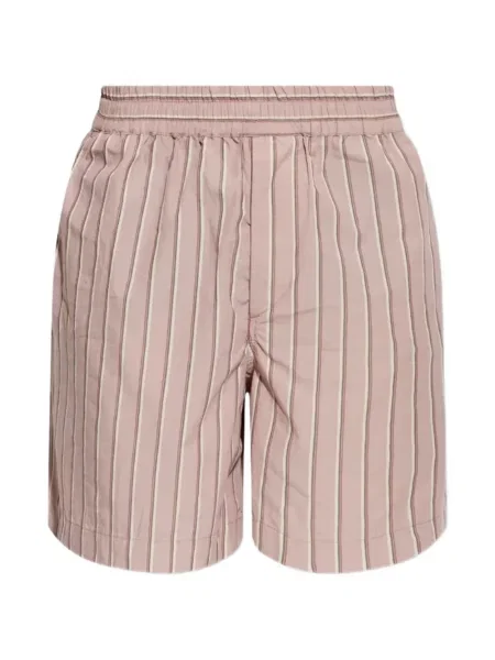 Pantaloni scurți Isabel Marant cu dungi roz