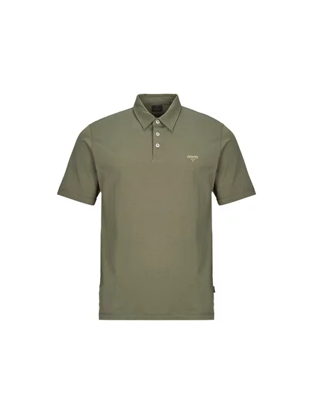 Polo majica Jack & Jones s kratkimi rokavi kaki