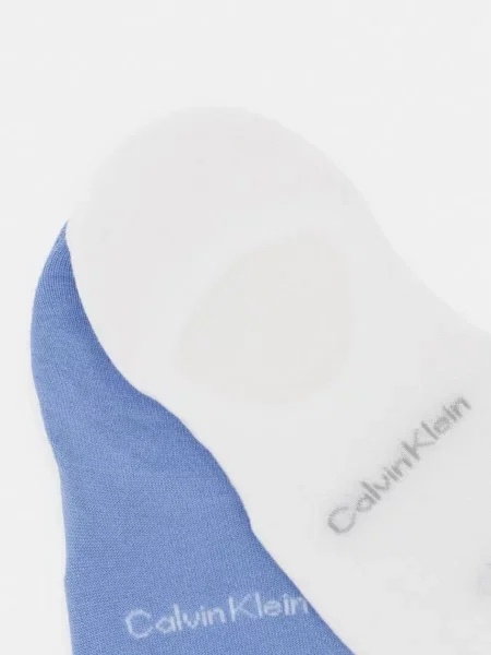 Calvin Klein kotníkové ponožky modré