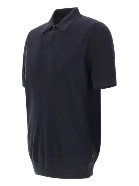 Scurt tricou polo Boss albastru