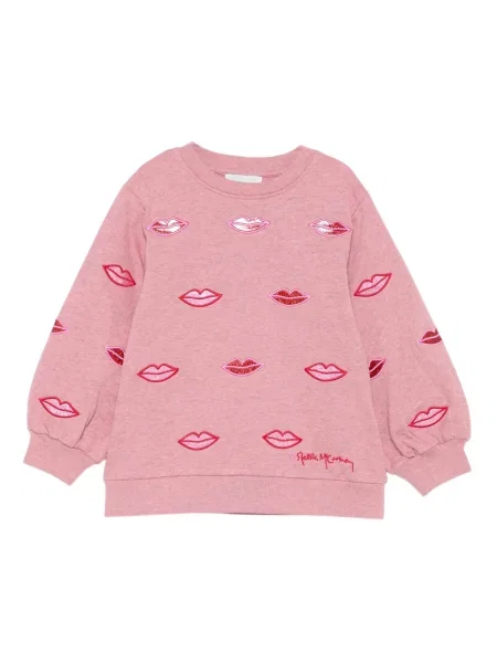 Bluza dziecięca Stella Mccartney różowa