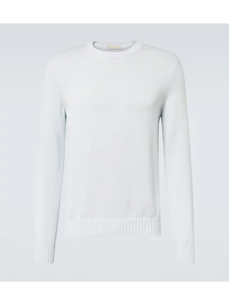 Pulover Saman Amel iz kašmirja modra