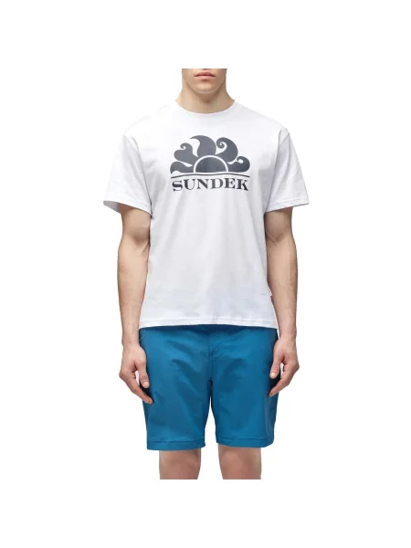 Tricou Sundek cu autograf alb