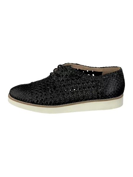 Sneakersy Allan K sznurowane niebieskie