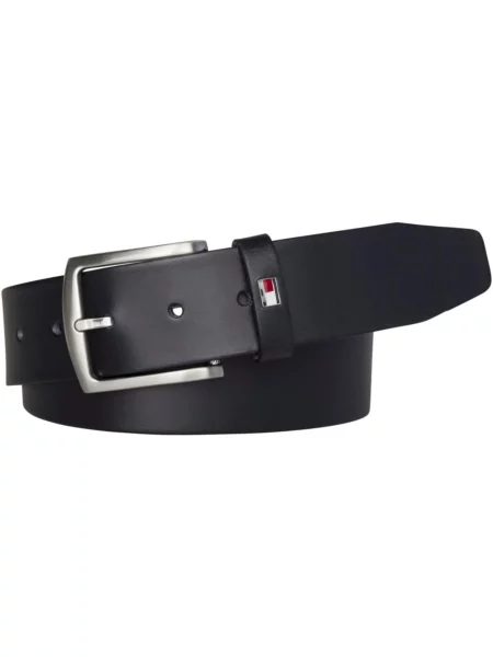 TOMMY HILFIGER Ζώνη Denton ναυτικό μπλε / κόκκινο λευκό