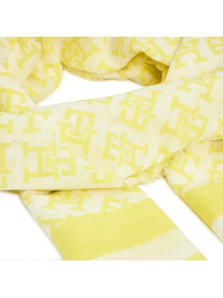 Tommy Hilfiger Šalis Beach Summer Mono Scarf geltona