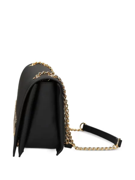 Чанта Love Moschino с автограф черно
