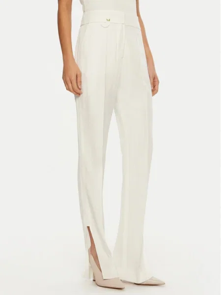 JACQUEMUS nohavice biela