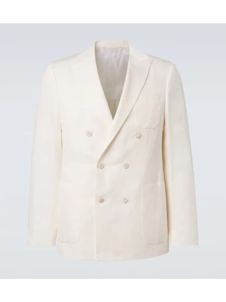 Sacou Canali de in alb