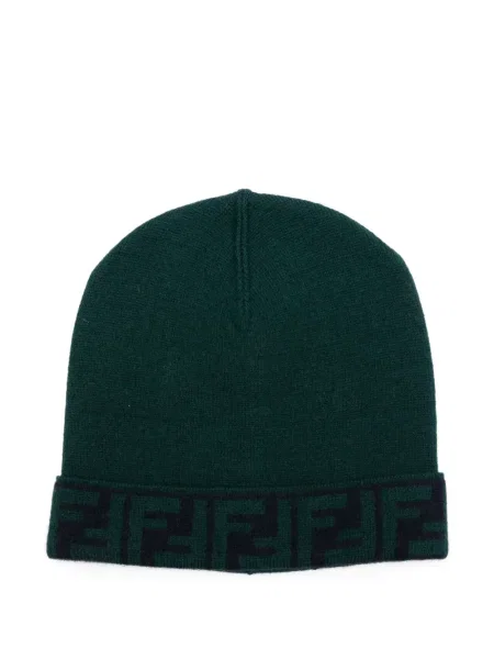 Czapka dziecięca Fendi zielona