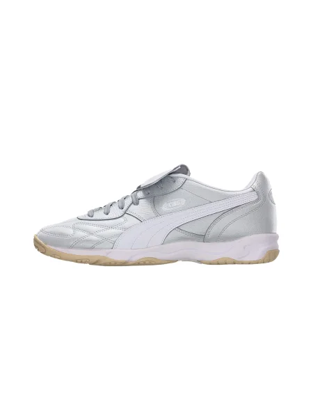 PUMA Rövid szárú sportcipők King Indoor Mesmerize ezüst fehér