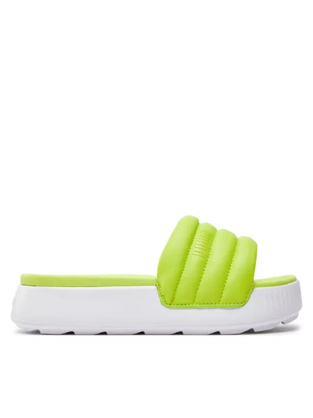 Klapki Puma zielone