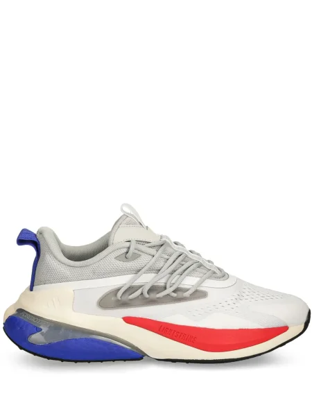 Sneakersy Adidas Terrex w paski z nadrukiem skórzane czarne
