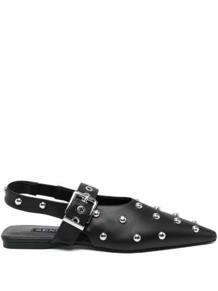 Papuci tip mules Senso negru