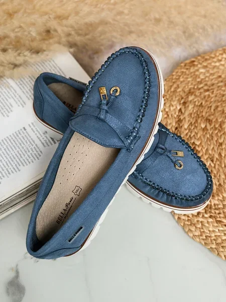 Mocasini Resti alb