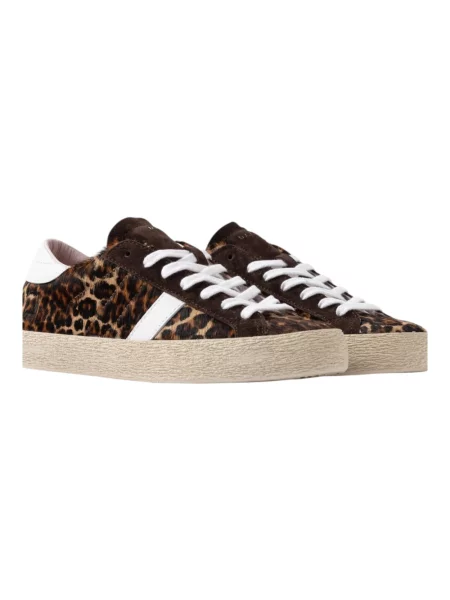 Sneakersy D.a.t.e. brązowe