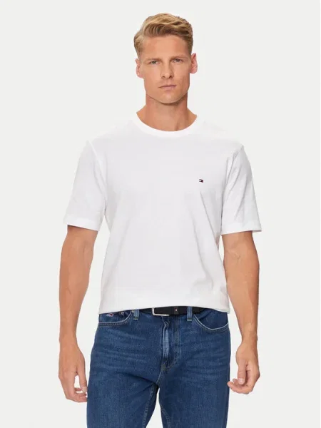 Tommy Hilfiger Tricou Essential alb