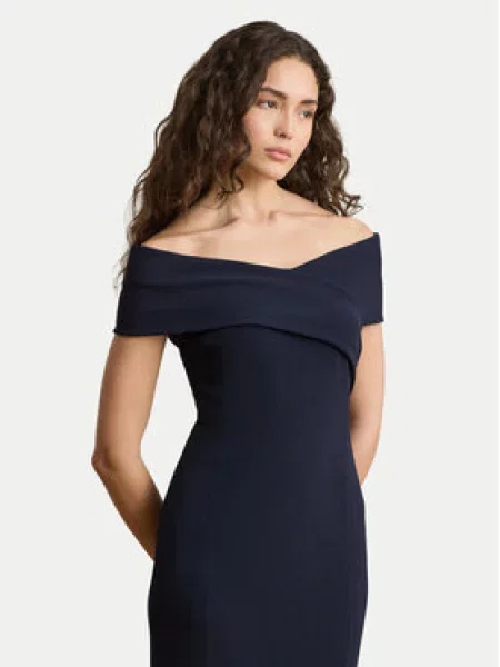 Lauren Ralph Lauren Večerné šaty námornícka modrá