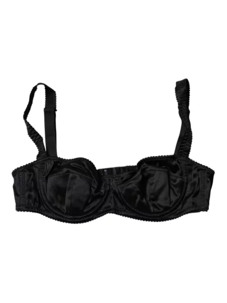 Biustonosz balkonetka Dolce And Gabbana czarna