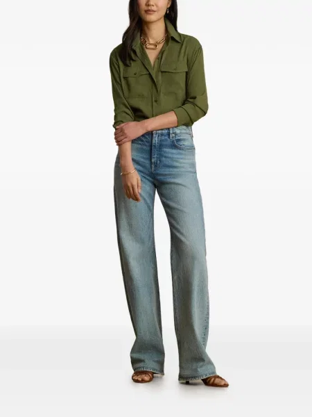 Cămașă Lauren Ralph Lauren verde