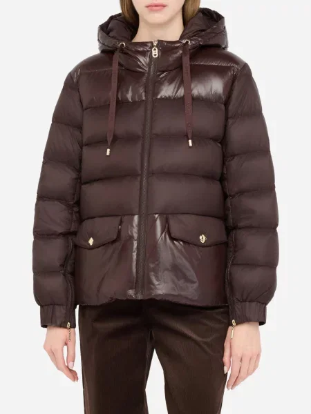 Пуховик Liu Jo коричневый