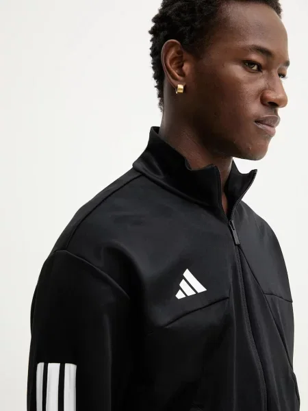 Свитер Adidas с принтом черный