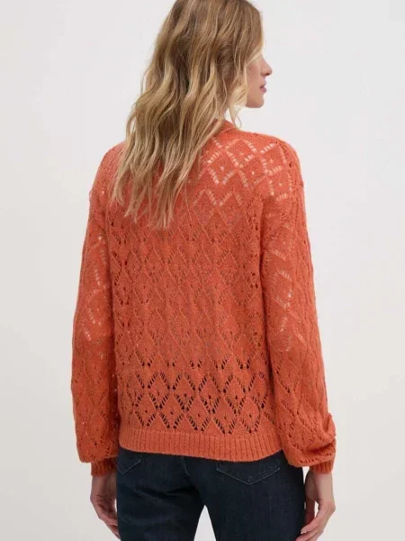 Светр Pepe Jeans HAILEY CARDIGAN легкий помаранчевий